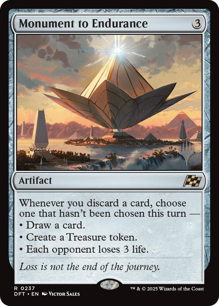 MtG Promo Pack: Aetherdrift Rare Monument to Endurance #237、ToyWiz、kayou
