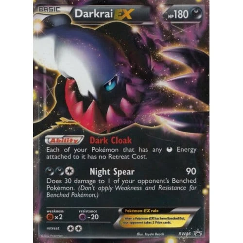 Black & White Promo BW46 Darkrai EX、Pokemon、kayou