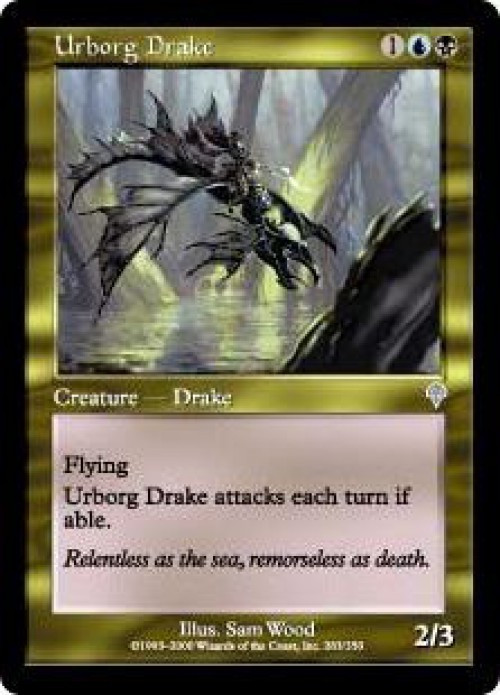 MtG Invasion Uncommon Urborg Drake #283、ToyWiz、kayou