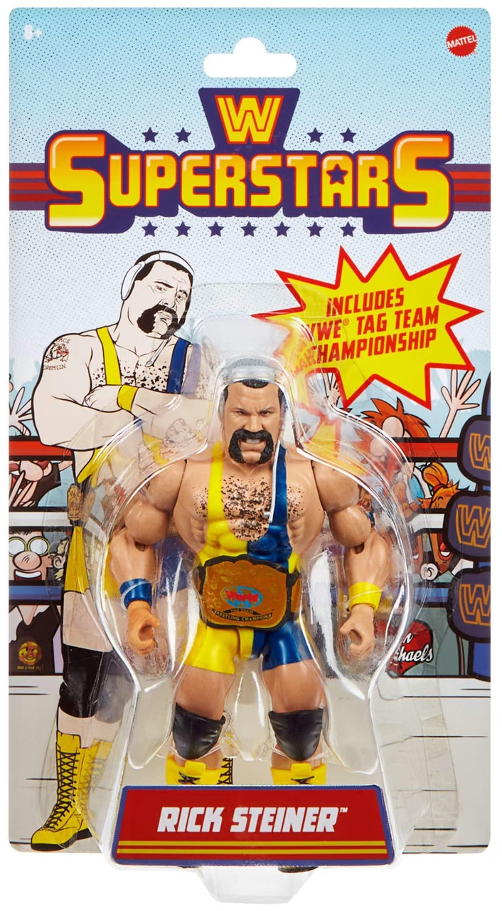 WWE Wrestling Retro Superstars Series 16 Rick Steiner Action Figure、ToyWiz、kayou