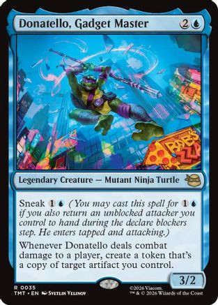 Donatello, Gadget Master (TMT-035) - Teenage Mutant Ninja Turtles、Wizards of the Coast、kayou