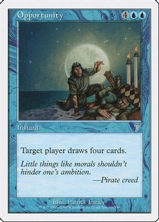 Opportunity (7ED-091) - 7th Edition Foil、Wizards of the Coast、kayou
