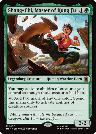 Shang-Chi, Master of Kung Fu (Foil) | Marvel Super Heroes、Magic: The Gathering、kayou