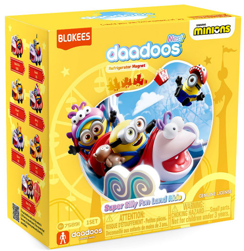 Minions daadoos Nest Series 01 Super Silly Funland Ride Mystery Pack 1 RANDOM Character、ToyWiz、kayou