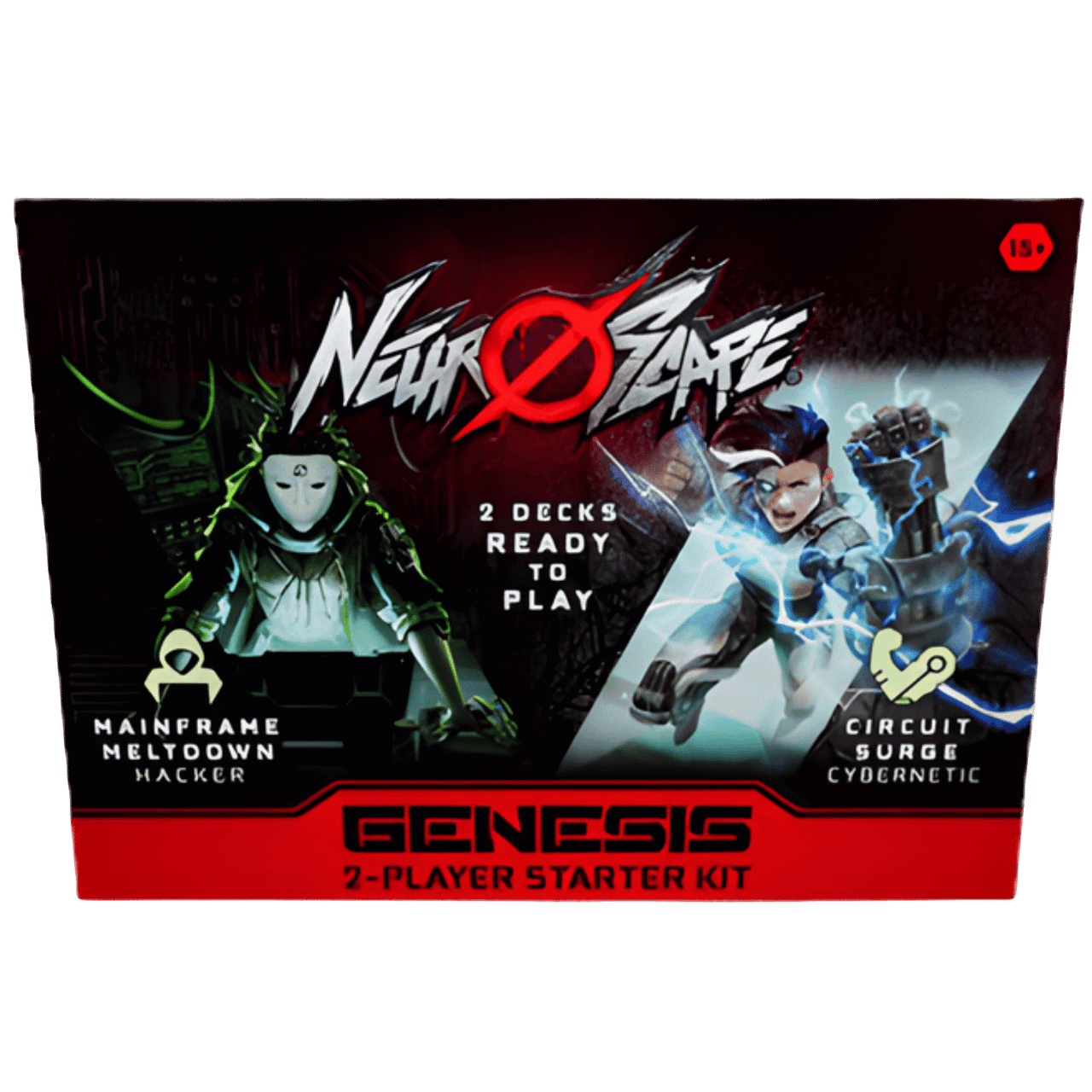 Neuroscape TCG: Genesis - 2-Player Starter Kit (Hacker/Cybernetic) (Unlimited Edition)、Neuroscape、kayou