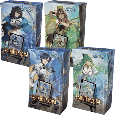 Grand Archive TCG: Radiant Origins - Pantheon Decks (Set of 4)、Weebs of the Shore、kayou