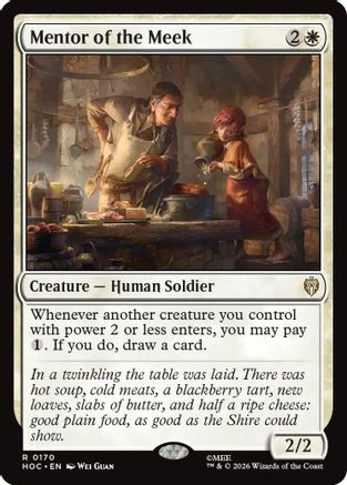 Mentor of the Meek (HOC-170) - The Hobbit: Eternal-Legal、Wizards of the Coast、kayou
