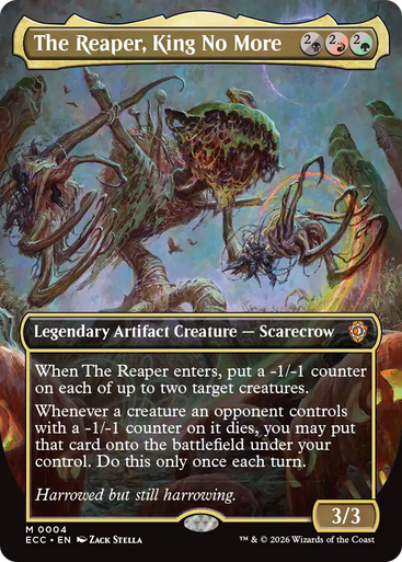 The Reaper, King No More (Borderless Art) | Lorwyn Eclipsed Commander、Magic: The Gathering、kayou