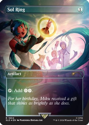 Sol Ring (1604) (Rainbow Foil) (SLD-1604) - Secret Lair Drop Series Foil、Wizards of the Coast、kayou