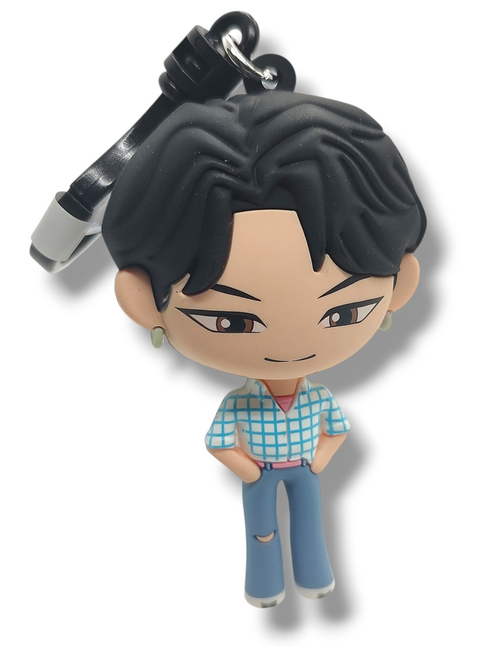 KPop Demon Hunters 3D Figural Foam Bag Clip HUNTR/X Jinu 2-Inch Minifigure Loose、ToyWiz、kayou