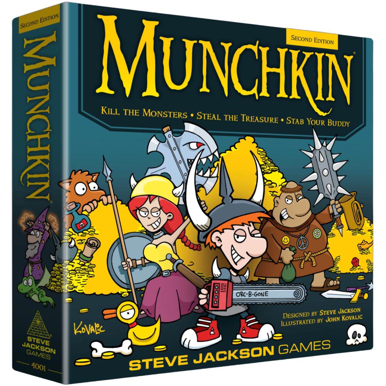 Munchkin: Second Edition (PREORDER)、Steve Jackson Games、kayou