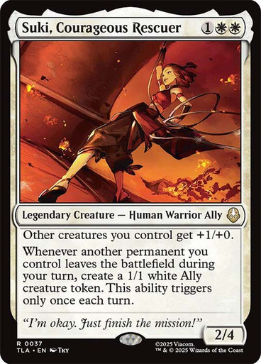Suki, Courageous Rescuer (TLA-037)、Magic: The Gathering、kayou