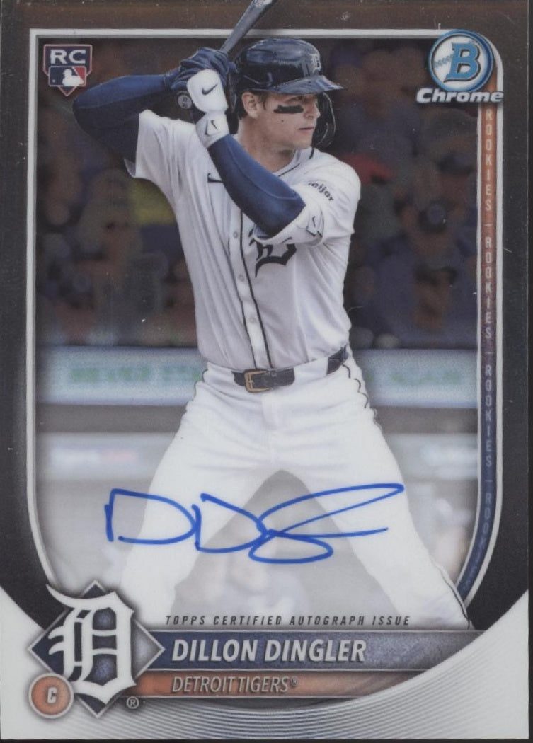 Dillon Dingler 2025 Bowman Chrome RC Auto #CRA-DD、Collector Store LLC、kayou