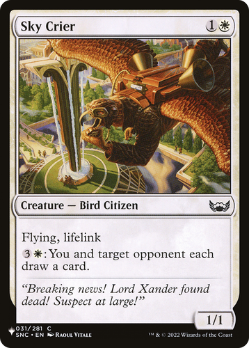 Sky Crier (LIST-031/281) - The List、Wizards of the Coast、kayou