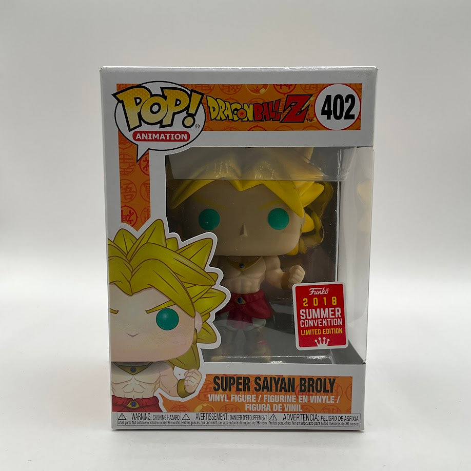 Super Saiyan Broly Funko Pop! Dragon Ball Z #402 2019 Summer Convention、Funko、kayou