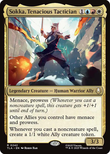 Sokka, Tenacious Tactician、Magic: The Gathering、kayou