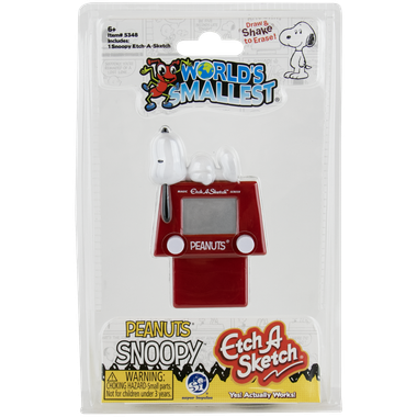 Worlds Smallest: Peanuts Snoopy Etch A Sketch、Super Impulse USA、kayou
