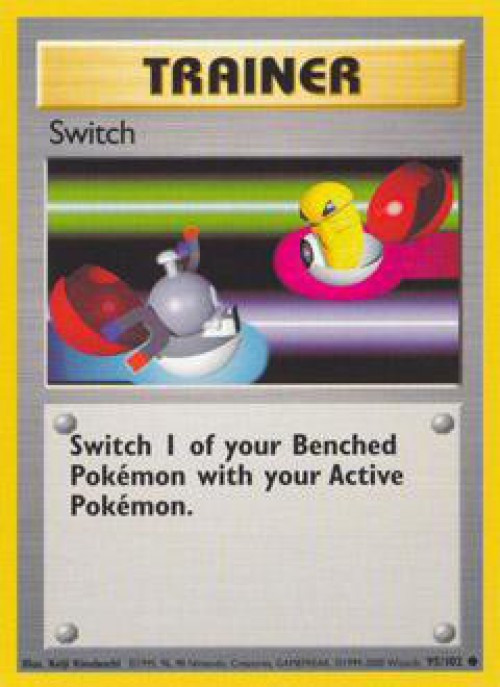 Pokemon Base Set Common Switch #95 Lightly Played、ToyWiz、kayou