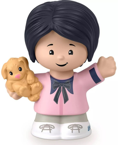 Fisher Price Little People Woman With Puppy 2.7-Inch Figure、ToyWiz、kayou