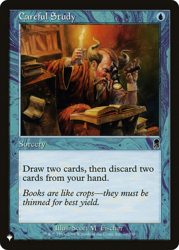 Careful Study (LIST-70/350) - The List、Wizards of the Coast、kayou