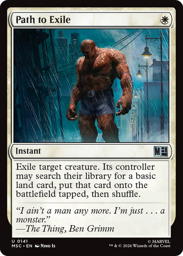Path to Exile (Surge Foil) | Marvel Super Heroes Commander、Magic: The Gathering、kayou