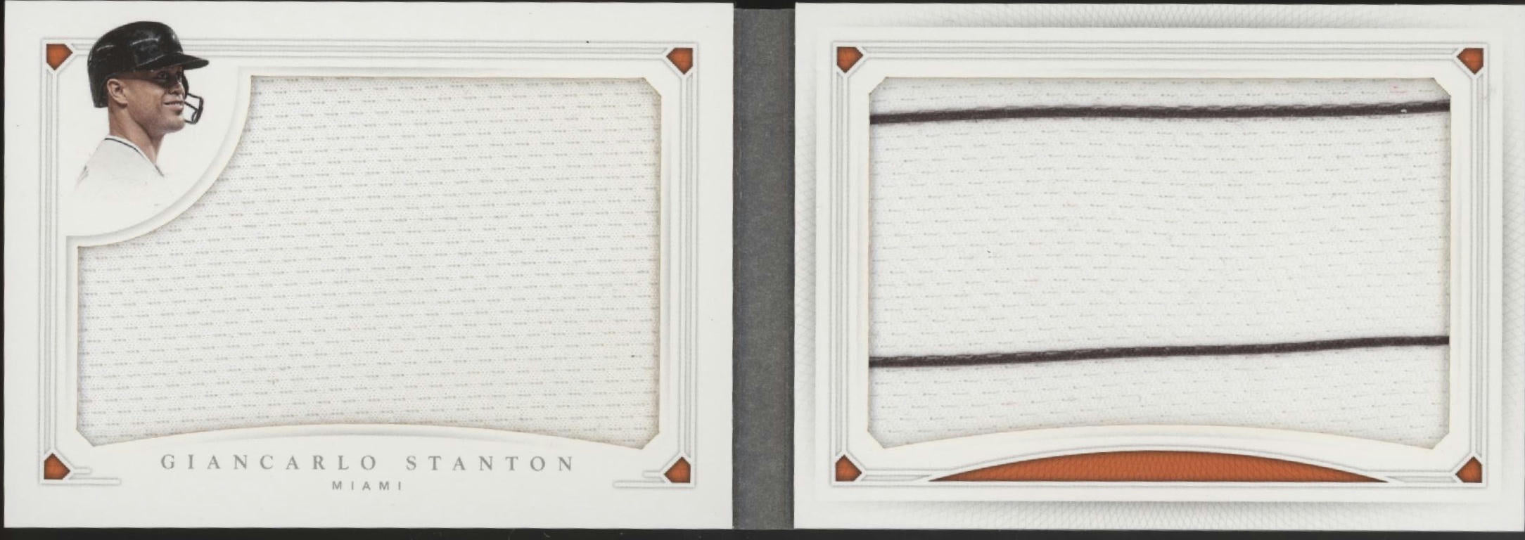 Giancarlo Stanton 2016 Panini National Treasures Dual Swatches 14/25 #CMB-GS、Collector Store LLC、kayou