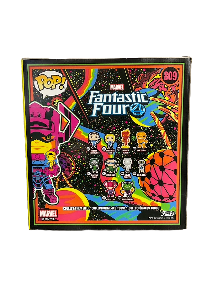 Galactus with Silver Surfer (Blacklight) Funko Pop! Fantastic Four #809 PX Previews、Funko、kayou