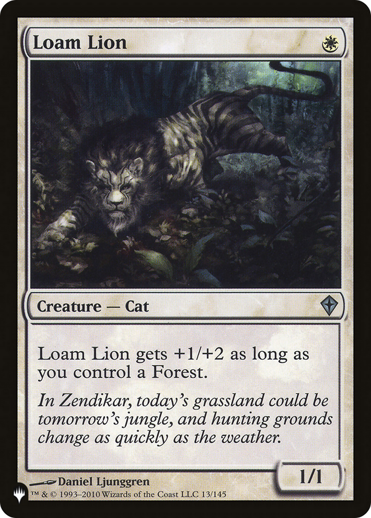 Loam Lion (LIST-13/145) - The List、Wizards of the Coast、kayou