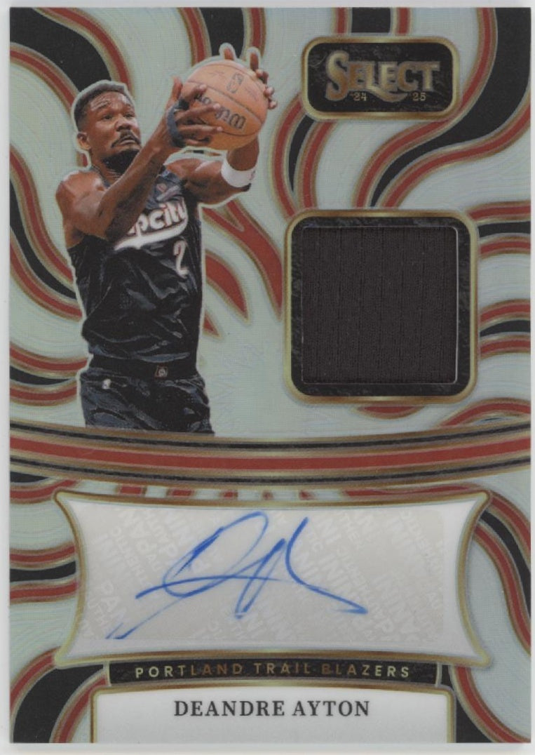 Deandre Ayton 2024-25 Panini Select Prizm Swatch Auto 019/125 #AM-AYT、Collector Store LLC、kayou