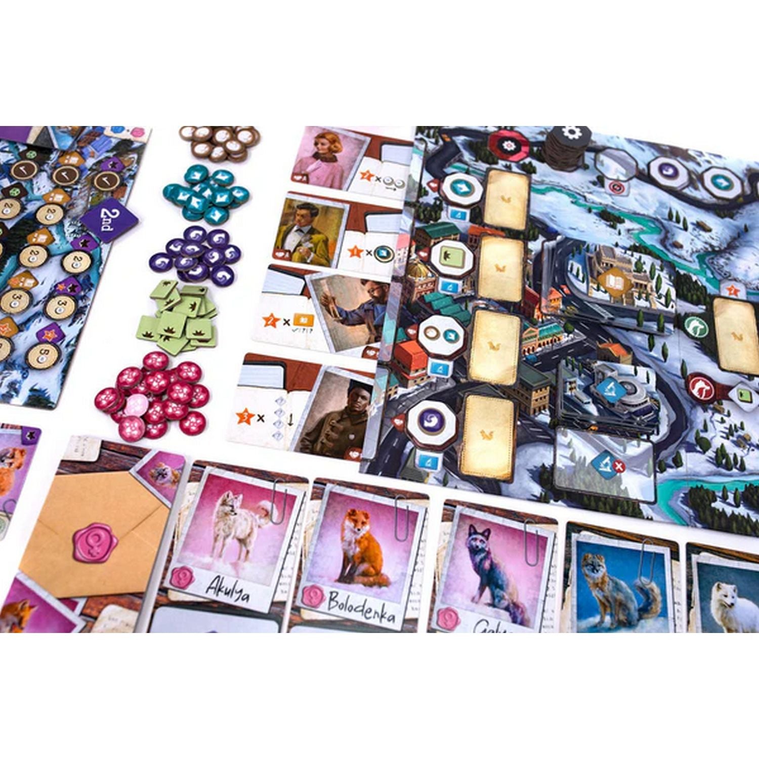 Fox Experiment、Pandasaurus Games、kayou