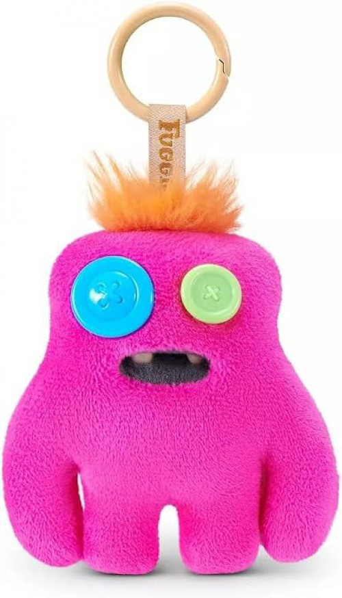 Fuggler Baby Pinkles Sasquoosh 3.5-Inch Plush Bag Charm、ToyWiz、kayou