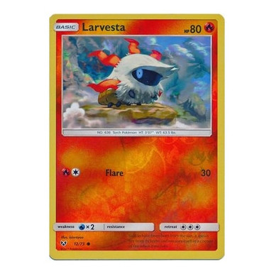 Shining Legends 12/73 Larvesta (Reverse Holo)、Pokemon、kayou