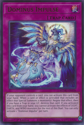 MZMU-EN126 Dominus Impulse、Yu-Gi-Oh!、kayou