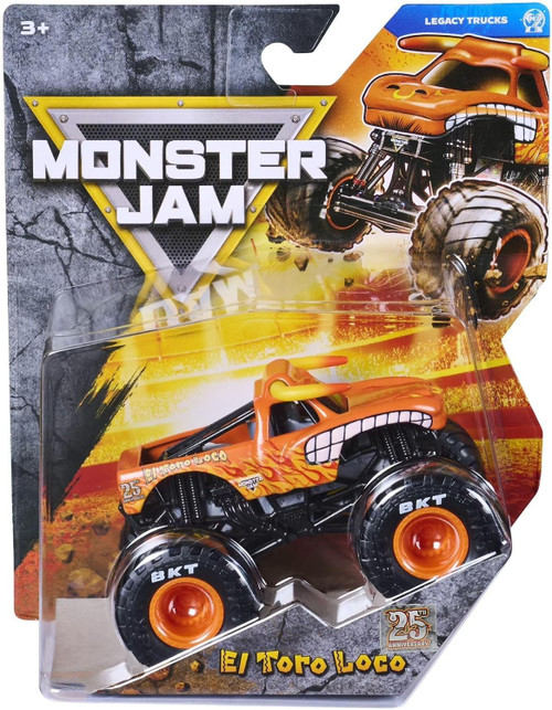 Monster Jam Legacy Trucks Series 46 El Toro Loco Diecast Car、ToyWiz、kayou