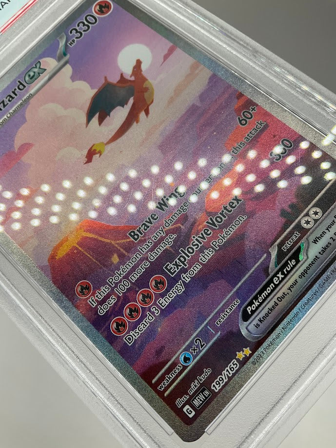 Charizard ex Pokemon 151 Special Illustration Rare #199 PSA 9 #2、Collector Store LLC Gaming、kayou