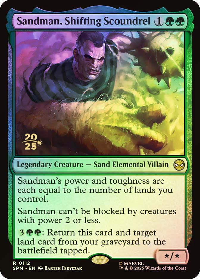 Sandman, Shifting Scoundrel (RM-PRE_SPM_112-ENF)、Magic: The Gathering、kayou