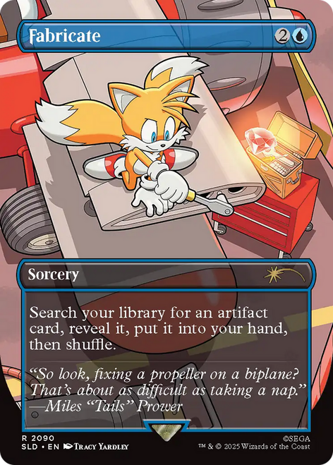 Fabricate (Foil) (Secret Lair - Sonic: Chasing Adventure) | Secret Lair Drops、Magic: The Gathering、kayou
