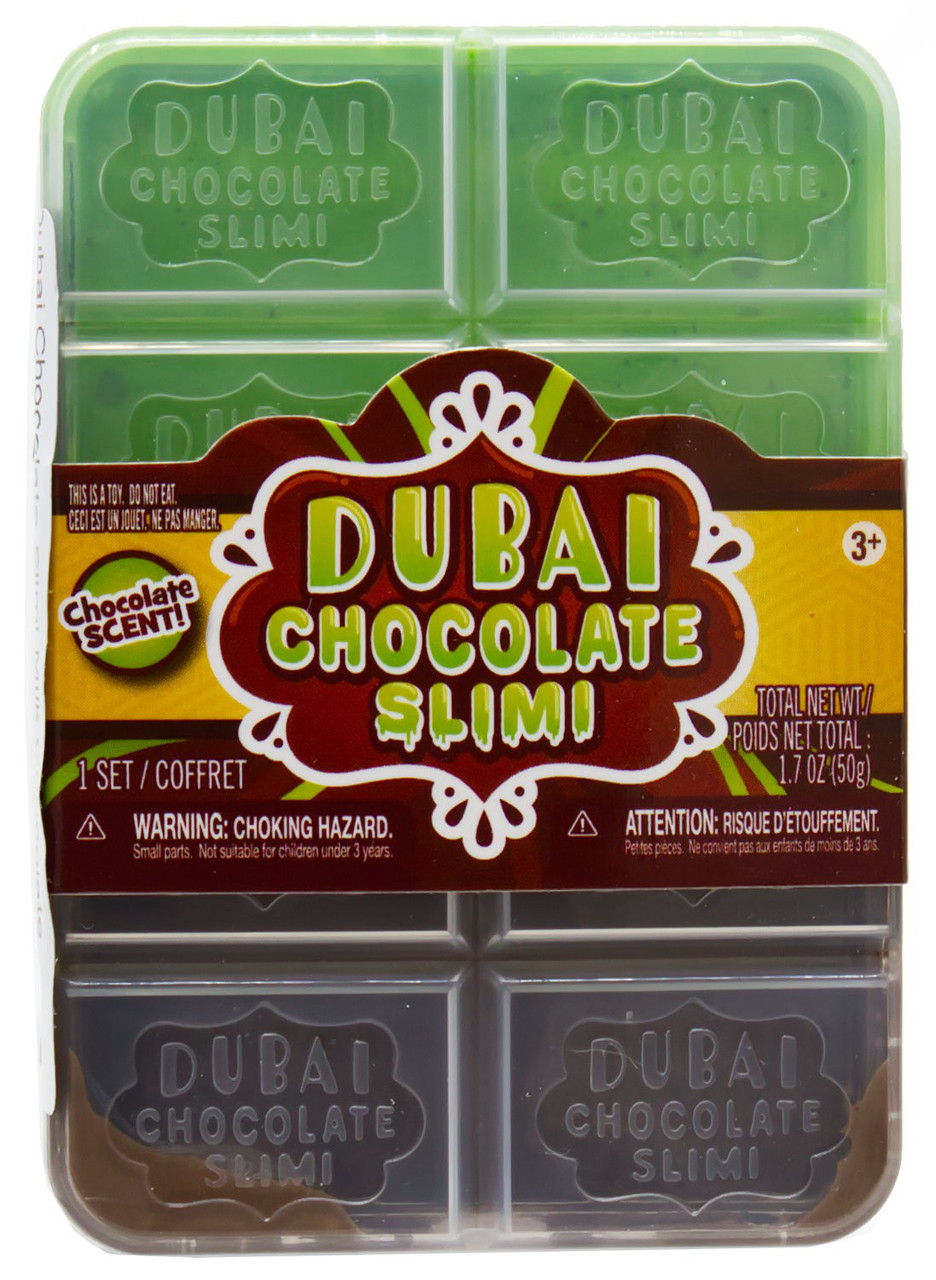 Dubai Chocolate Slimi Chocolate Scented 1.7 Oz Slime、ToyWiz、kayou