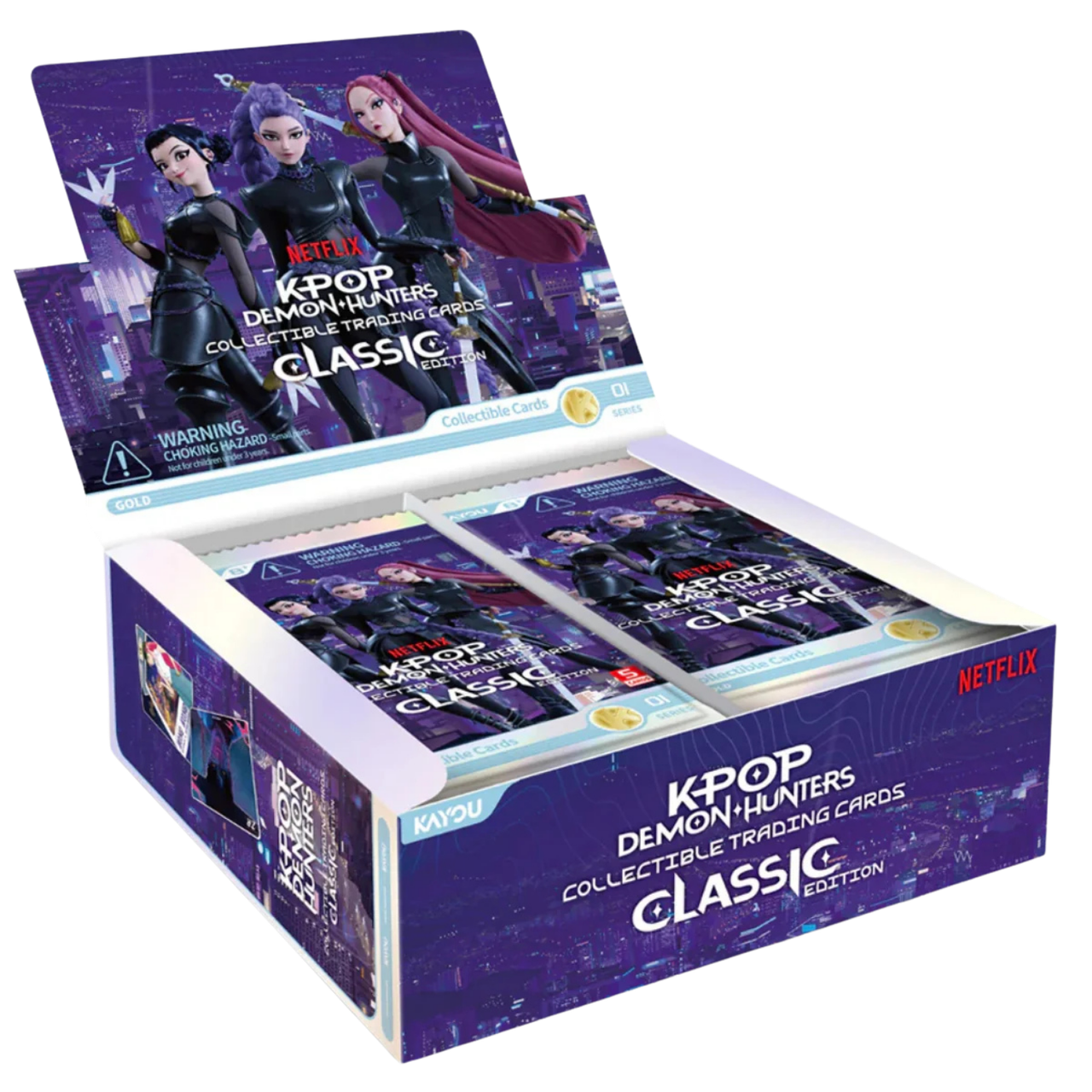 KPop Demon Hunters Collectible Cards: Classic Edition 001 - Display Box、Kayou Trading Limited、kayou