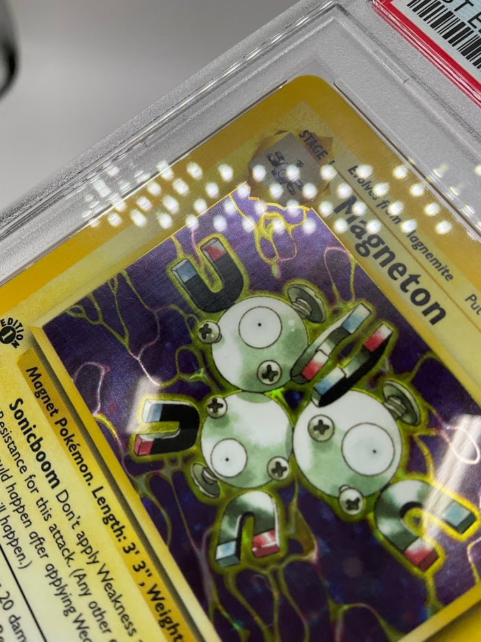 Magneton Pokemon Fossil Holo 1st Edition #11 PSA 6、Collector Store LLC Gaming、kayou