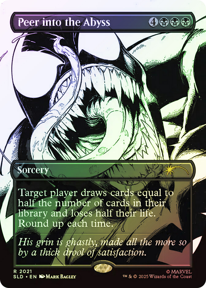 Peer into the Abyss (ECRET_SLD_2021-ENF)、Magic: The Gathering、kayou