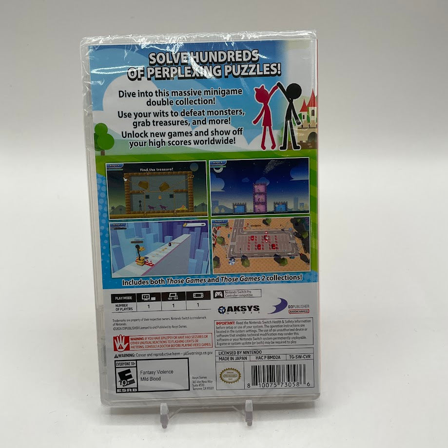 Yeah! You Want Those Games Right Nintendo Switch Sealed #2、Collector Store LLC - VG、kayou