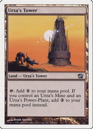 Urza's Tower (8ED-330) - 8th Edition、Wizards of the Coast、kayou