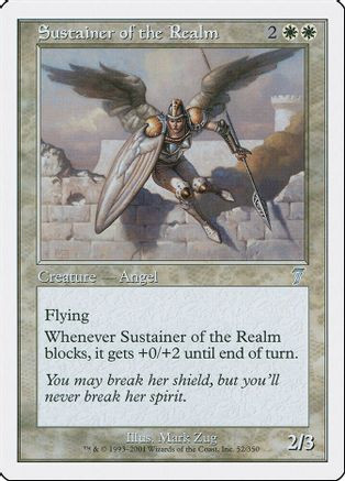 Sustainer of the Realm (7ED-052) - 7th Edition Foil、Wizards of the Coast、kayou
