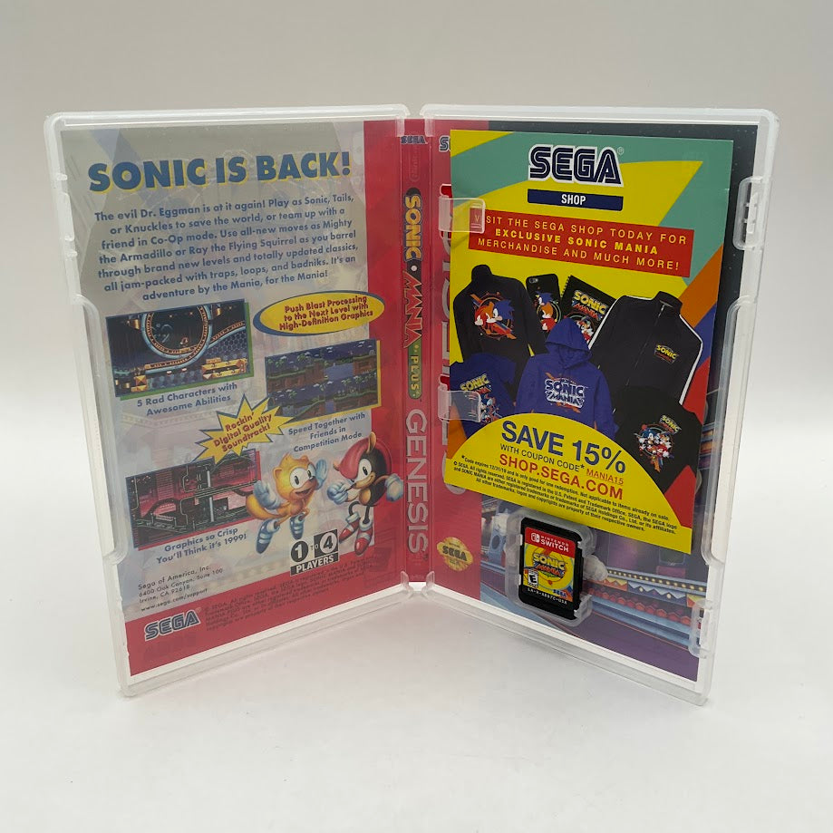 Sonic Mania Plus Nintendo Switch Used、Collector Store LLC - VG、kayou