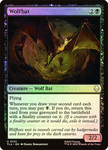 Wolfbat (TLA-122)、Magic: The Gathering、kayou