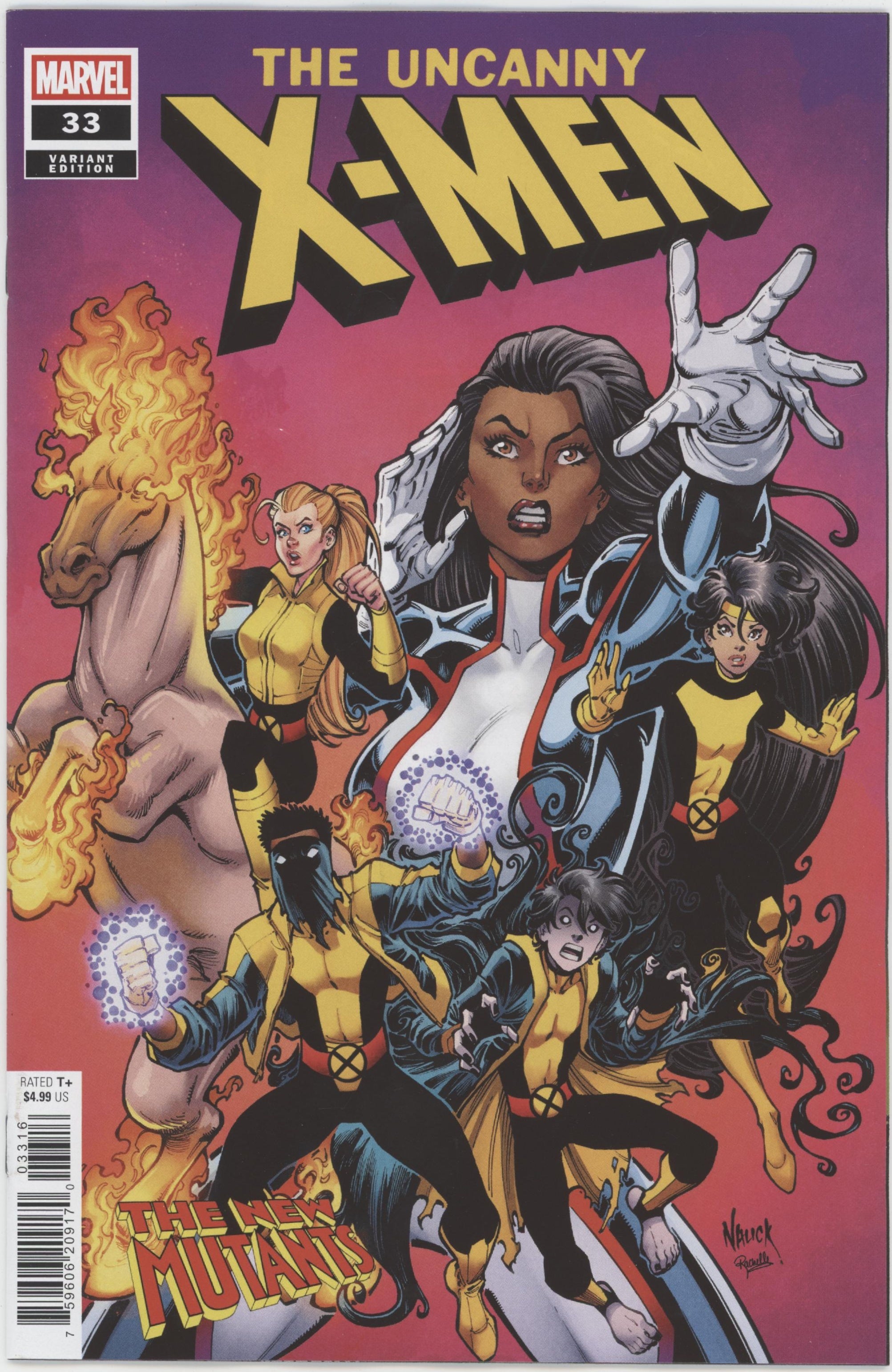 Uncanny X-Men #33F Todd Nauck Variant、Marvel Comics、kayou