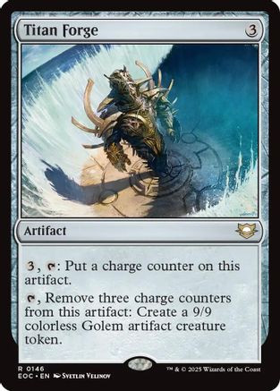 Titan Forge (EOC-146) - Commander: Edge of Eternities、Wizards of the Coast、kayou