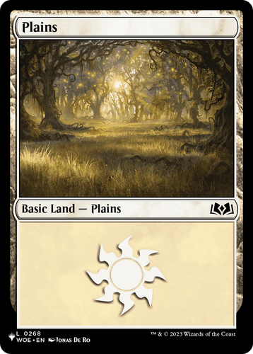 Plains (0268) (WOE) (LIST-0268) - The List、Wizards of the Coast、kayou