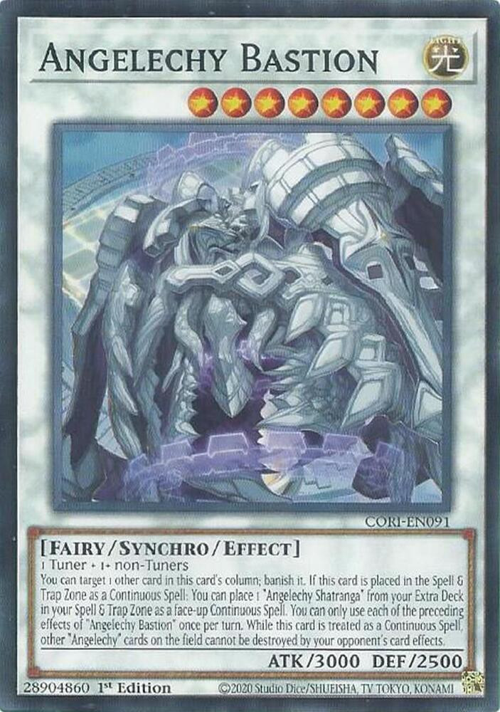 YuGiOh Trading Card Game Chaos Origins Common Angelechy Bastion CORI-EN091、ToyWiz、kayou